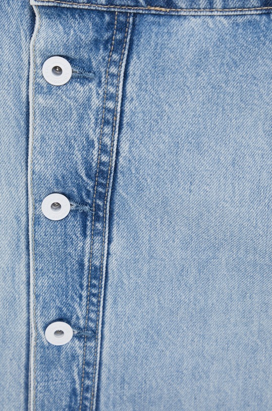 Pepe Jeans fustă din denim Hannah albastru PL900973.000