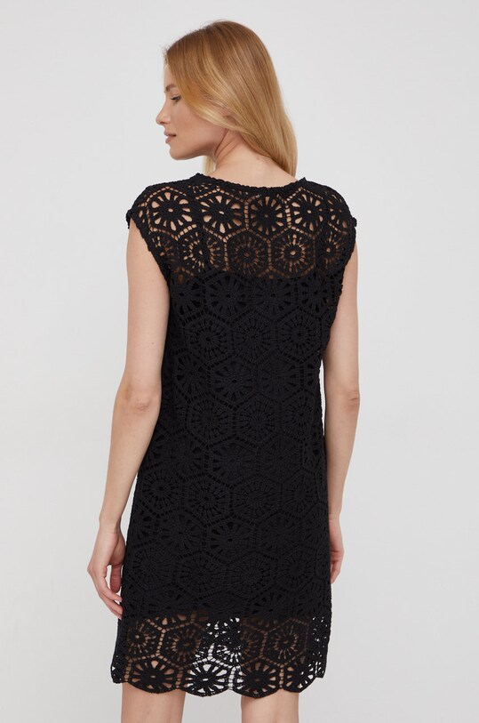 Одяг Сукня Sisley 41KCLV018.100 чорний