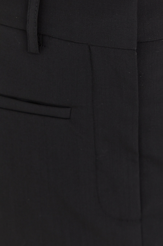 Victoria Beckham spódnica wełniana czarny 1222WSK003643A