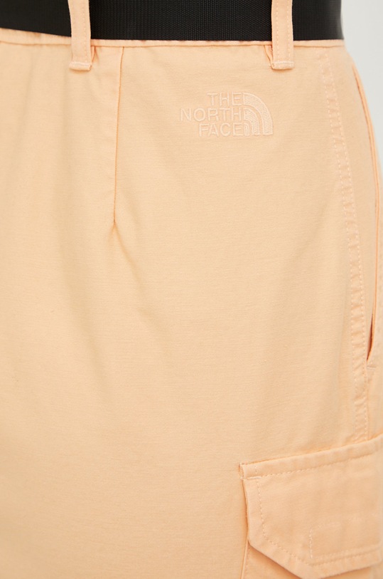 The North Face fusta din bumbac portocaliu NF0A5JBH3R81