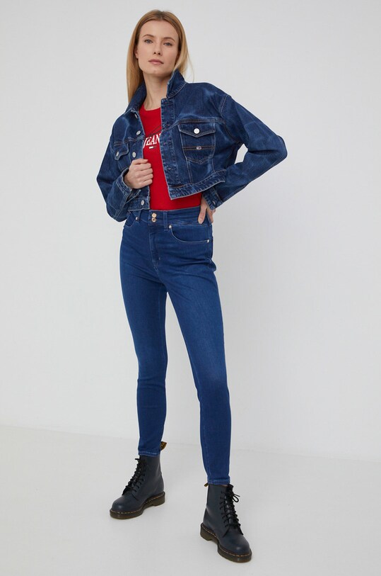 Rifle Tommy Jeans Ce353 DW0DW11577.PPYY tmavomodrá SS22
