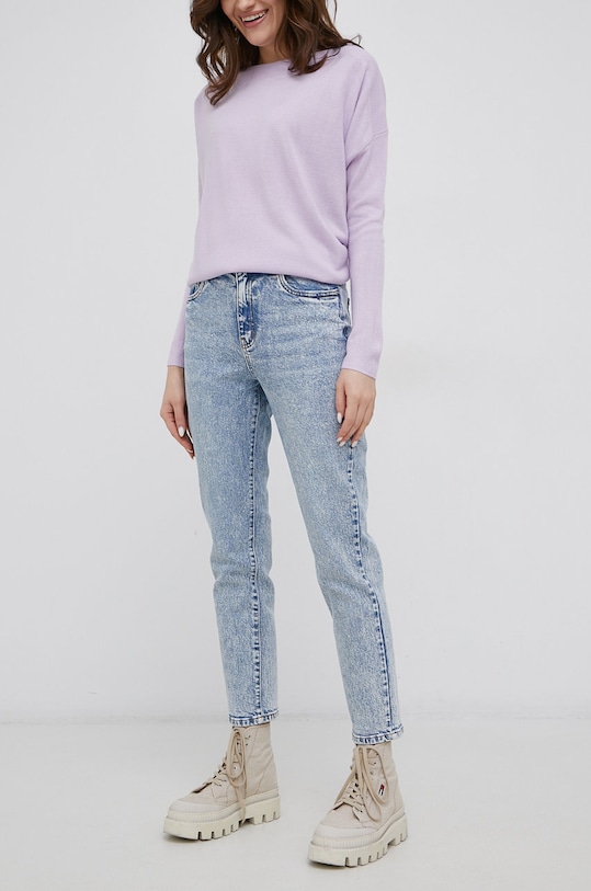 Džíny Vero Moda Planet friendly modrá 10258016.LightBlueD