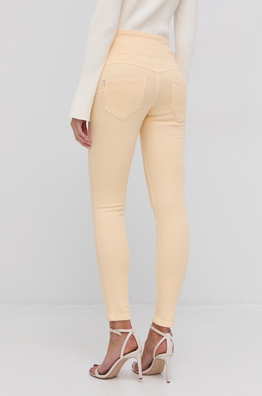 Odzież Patrizia Pepe Jeansy CP0367.DS04 żółty