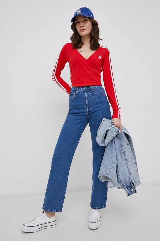 Τζιν παντελόνι Levi's RIBCAGE STRAIGHT ANKLE 72693.0117 μπλε AW23