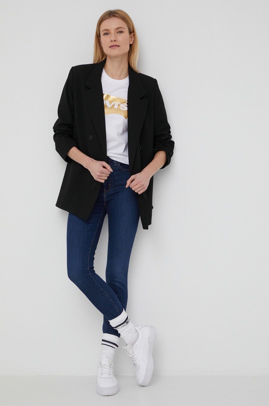 Levi's jeansy 721 18882.0466 granatowy SS22