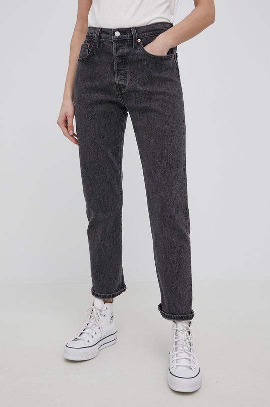 Levi's jeansi 501 Crop gri 36200.0111