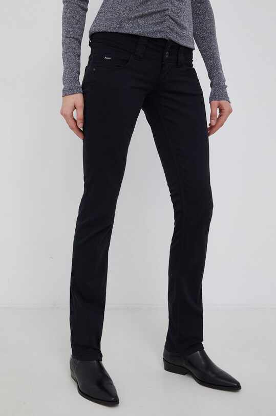 Pepe Jeans spodnie VENUS Planet friendly czarny PL211523T41.999