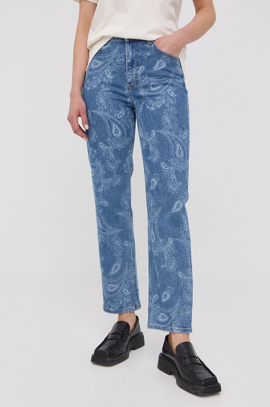 The Kooples jeansy niebieski FJEA24008J