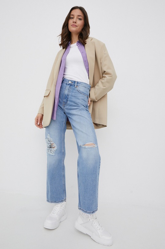 Dr. Denim jeansy Planet friendly niebieski 2010108K1.K19