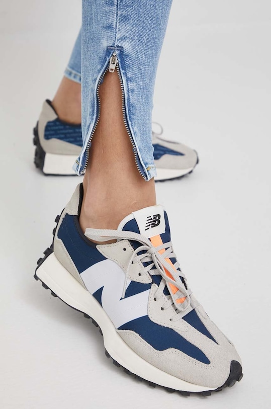 Rifle Pepe Jeans Dion Zip modrá PL204157MG5.000