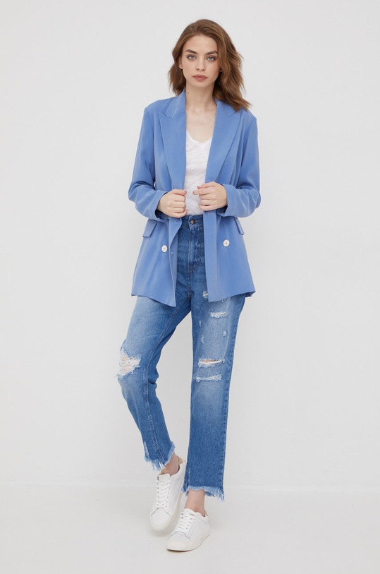 Sisley jeansi 4AUKLE00R.902 albastru SS22