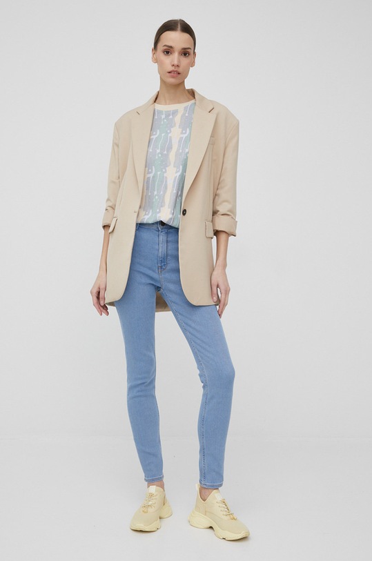 Džíny Lee Ivy Light Ruby L32ETVZB modrá SS22