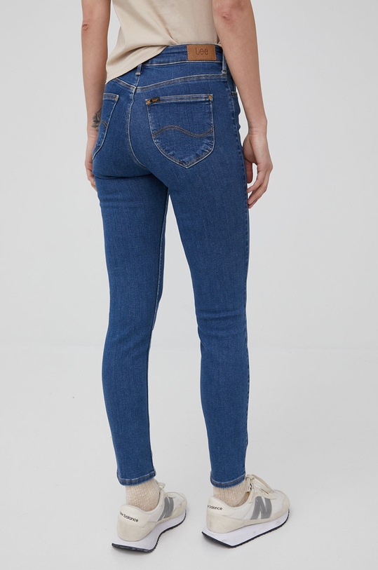 Odzież Lee jeansy FOREVERFIT CLEAN RILEY L32SOVWD granatowy