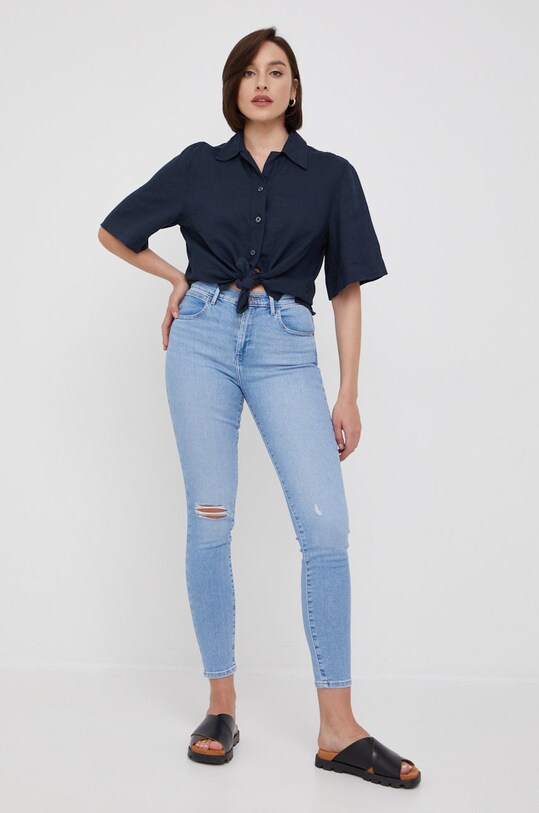 Wrangler jeansi High Rise Skinny Beach Baby W27H4746B albastru SS22