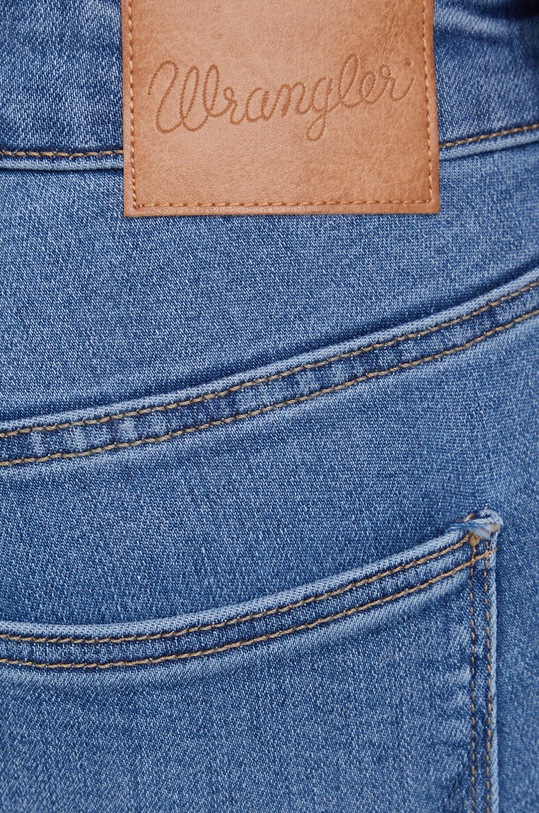 Wrangler jeansy SKINNY SOFT MARBLE niebieski W28KXQ43X