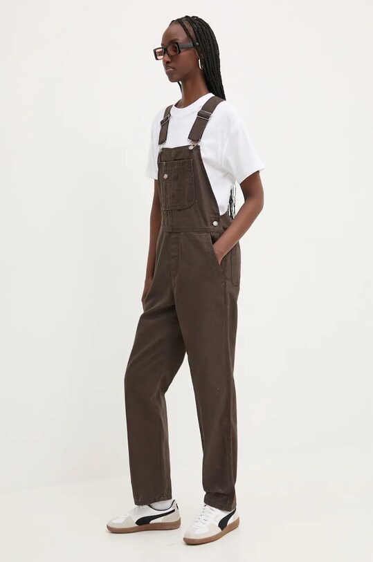 Odzież Dickies ogrodniczki DK0A4XM1C40 brązowy