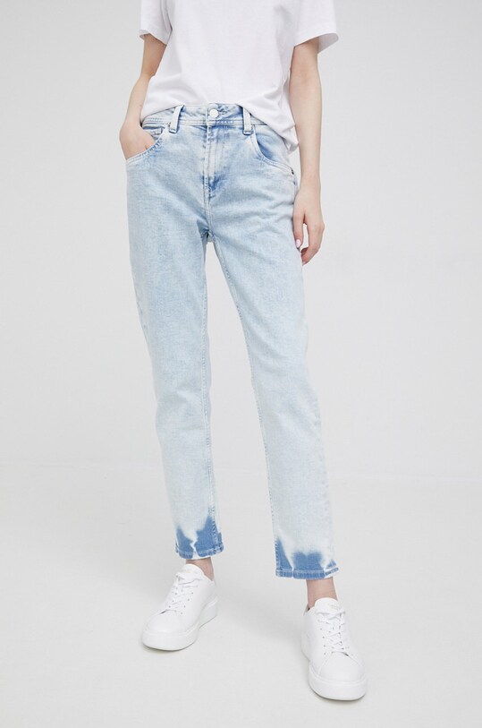 Pepe Jeans jeansy Planet friendly niebieski PL204258.000