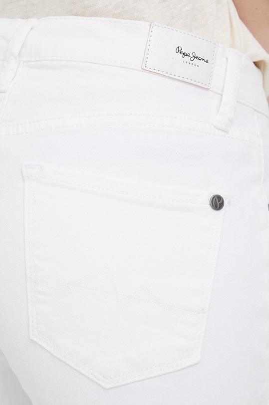 Pepe Jeans jeansy biały PL204160D76.000