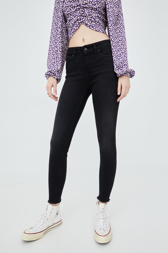 Traperice Vero Moda Peach 10255748.BlackDenim crna AA00