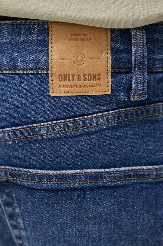 Only & Sons jeansy Weft granatowy 22020769.BlueDenim