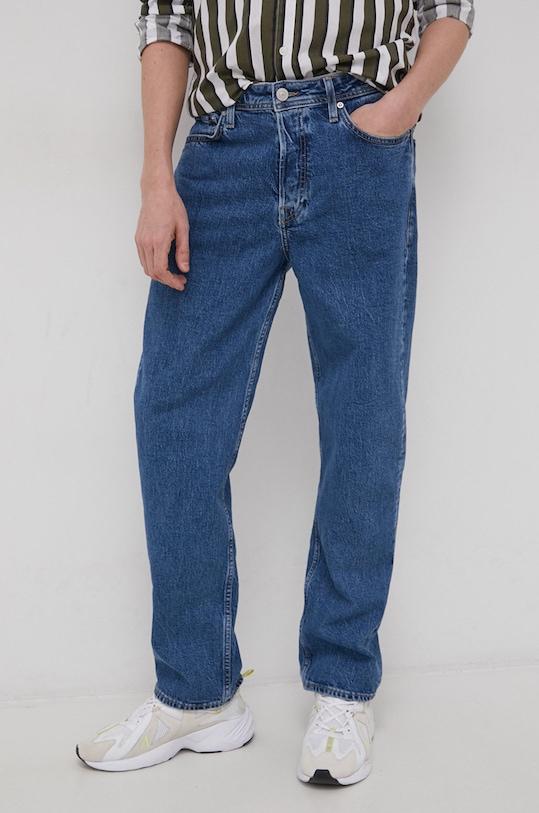 Jack & Jones Jeansy 12204998.BlueDenim granatowy SS22
