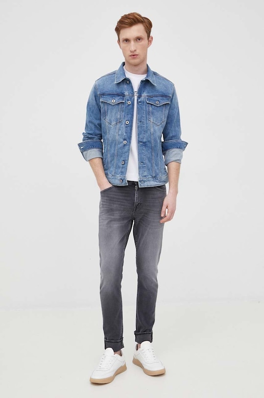 Tiger Of Sweden jeansy T70876001 szary SS22