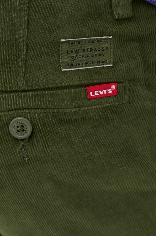 Levi's Spodnie sztruksowe zielony 17199.0057