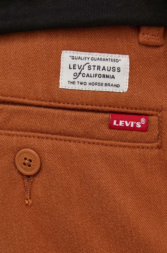 Kalhoty Levi's hnědá A1040.0017