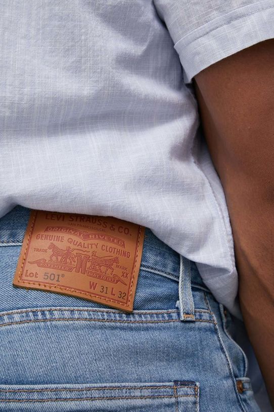Rifle Levi's 501 modrá 00501.3267