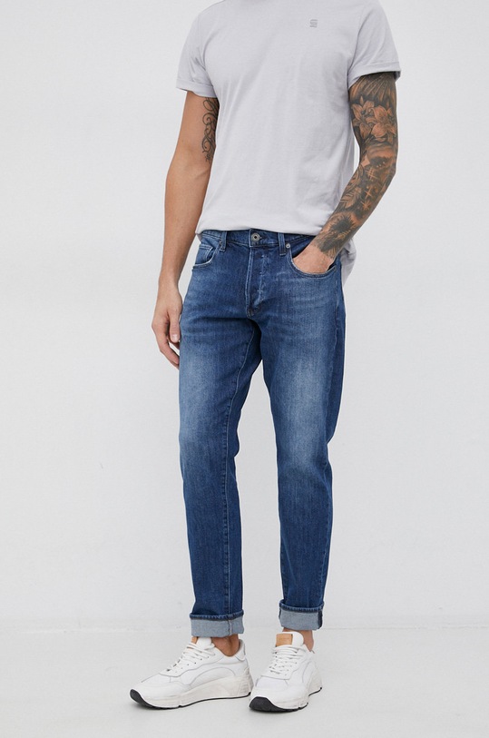 G-Star Jeansy 3301 51003.C911 niebieski 51003.C911