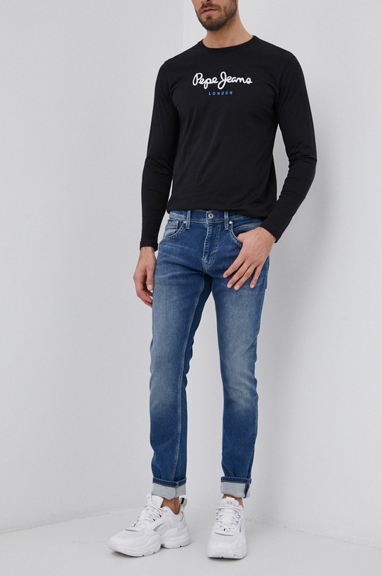 Rifle Pepe Jeans Track modrá PM206328HM3.000