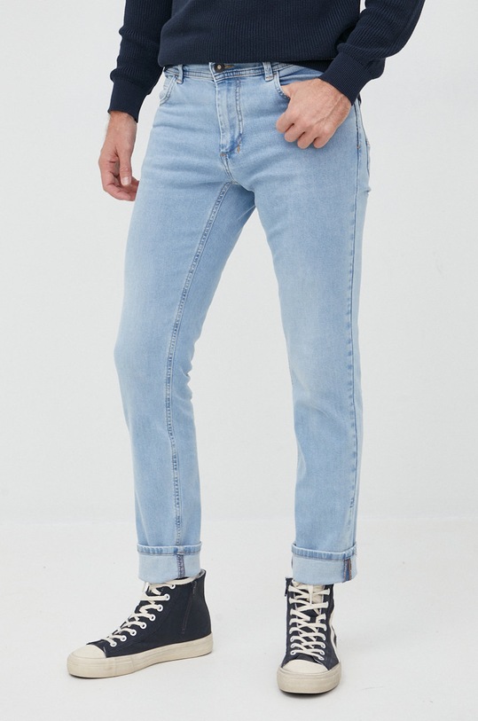 Sisley jeansy Stockholm niebieski 4V2USE00C.911