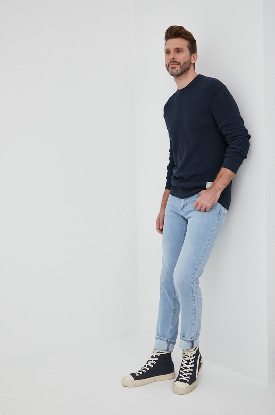 Sisley jeansy Stockholm 4V2USE00C.911 niebieski SS22