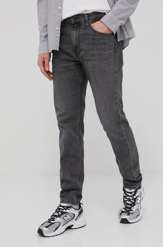 Lee jeansy AUSTIN MID WORN WALKER szary L733PZCL
