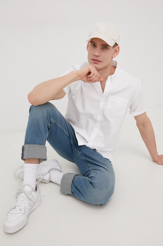 Wrangler jeansy GREENSBORO TINTED INDIGO W15QCS29S niebieski SS22