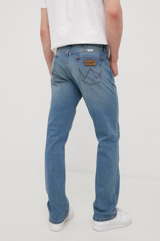 Odzież Wrangler jeansy GREENSBORO TINTED INDIGO W15QCS29S niebieski