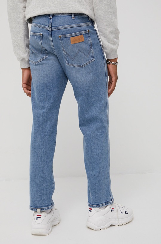Odzież Wrangler jeansy REDDING GREEN STEEL W16XJX31Z granatowy