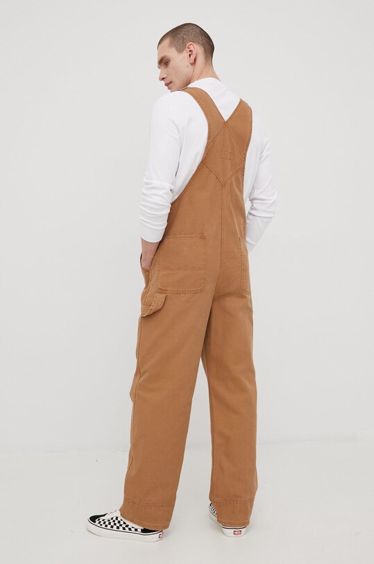 Odjeća Hlače s naramenicama Dickies DK0A4XLXC41 smeđa
