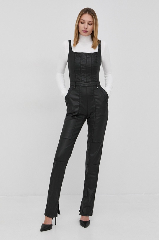 Overal Guess látka černá W2RD00.D3OZ2