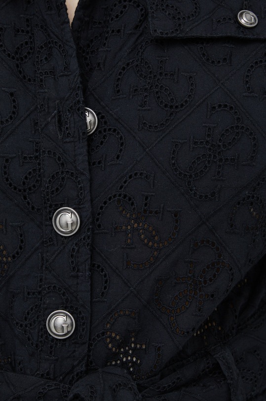 Guess kombinezon bawełniany W2GD41.WEJU0 czarny