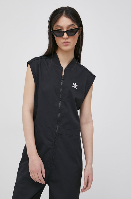 Ολόσωμη φόρμα adidas Originals Adicolor μαύρο HC2061