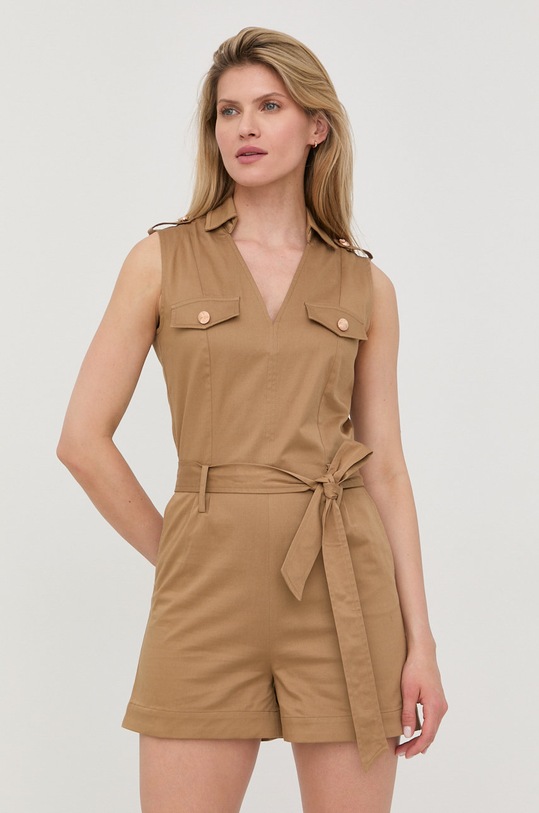 Morgan kombinezon 221.SHAZIA.F beżowy SS22