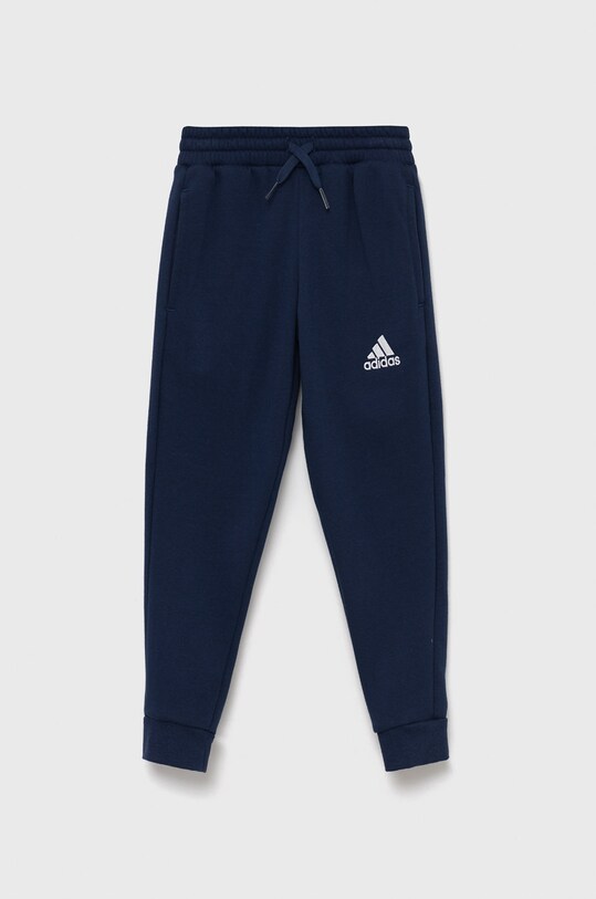 Дитячі штани adidas Performance H57526 трикотаж темно-синій H57526