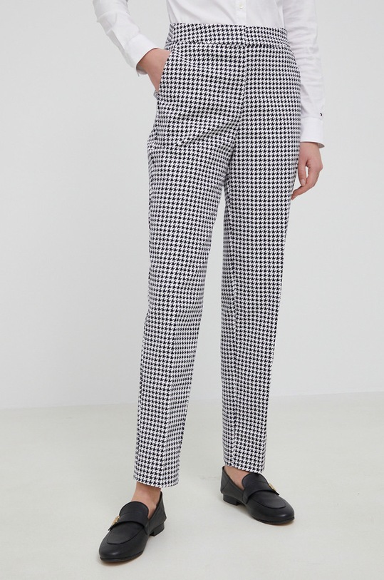 Kalhoty Tommy Hilfiger medium černá WW0WW34341.PPYY