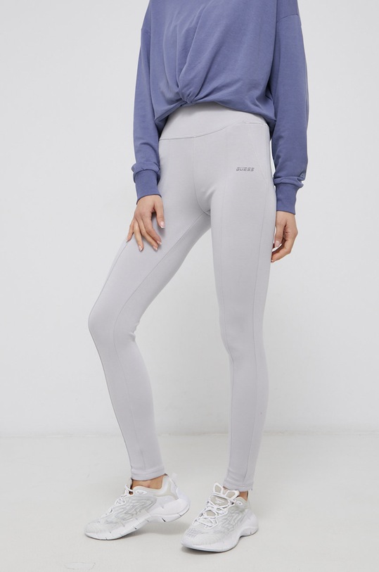 Guess Legginsy z elastanem szary V2RB13.KL002