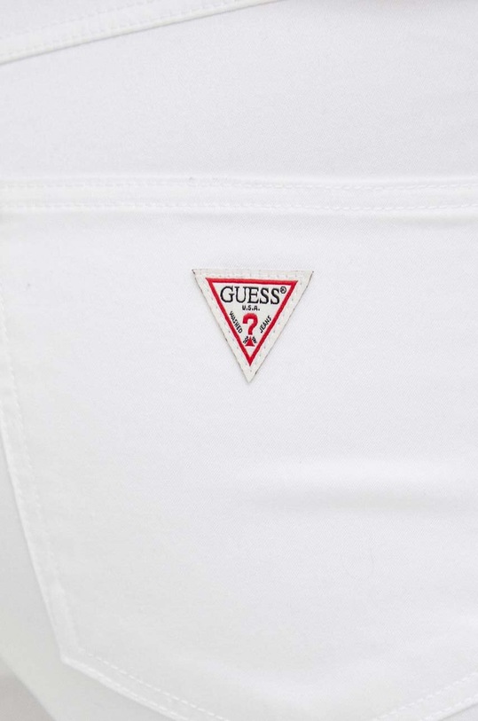 Τζιν παντελόνι Guess λευκό W2RA46.W93CE