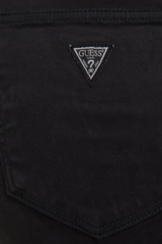 Hlače Guess črna W2RA46.W93CE