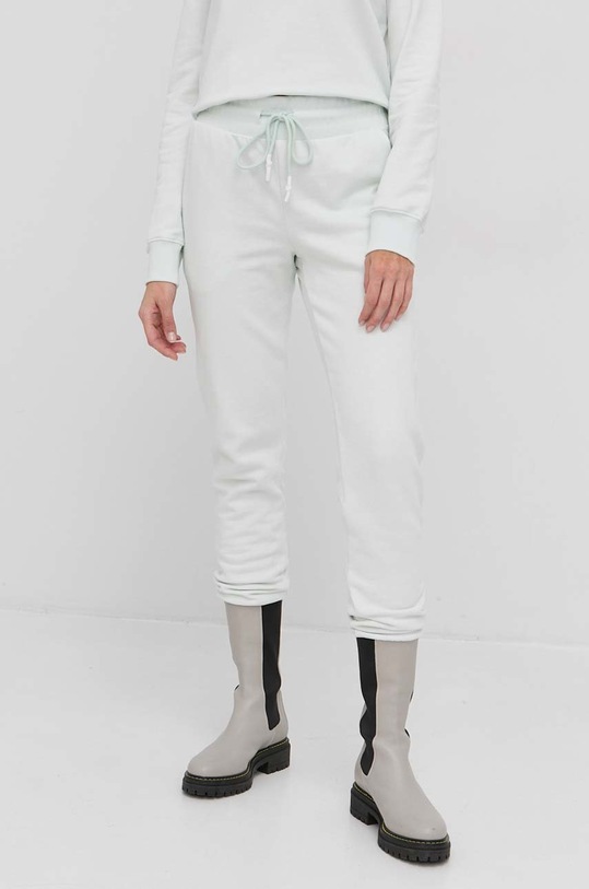 Patrizia Pepe Spodnie z elastanem turkusowy 8P0407.J017