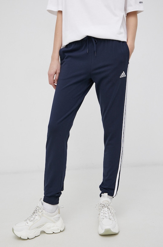 adidas – Spodnie Essentials H07861 granatowy SS22