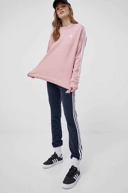 adidas spodnie H48448 granatowy AW22